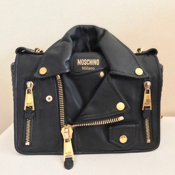 moschino bag jacket